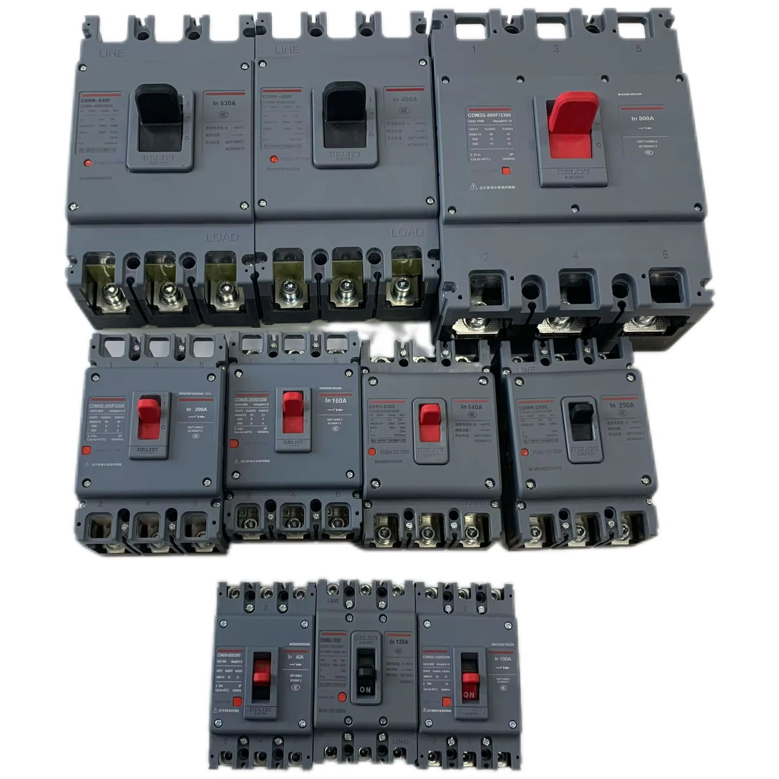 قواطع MCCB Delixi CDM35
